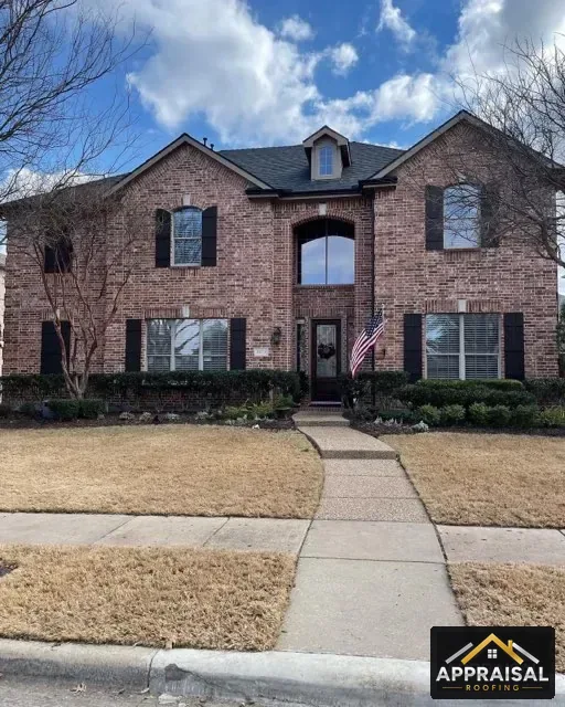 Roof work near Allen, Texas